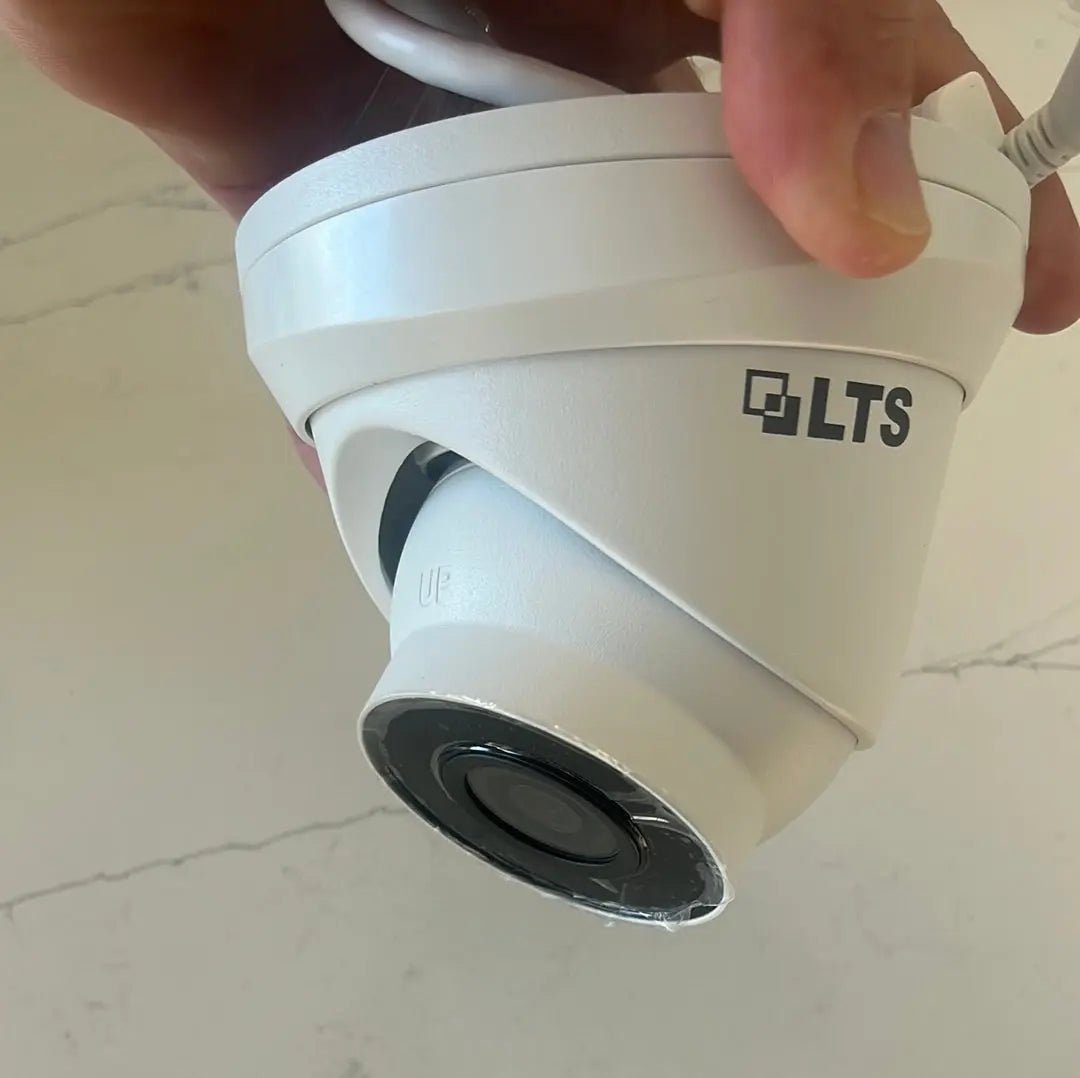 LTS 1042W - 28MA 4MP 2.8mm IR Turret POE Video Surveillance Camera - Avenger Security